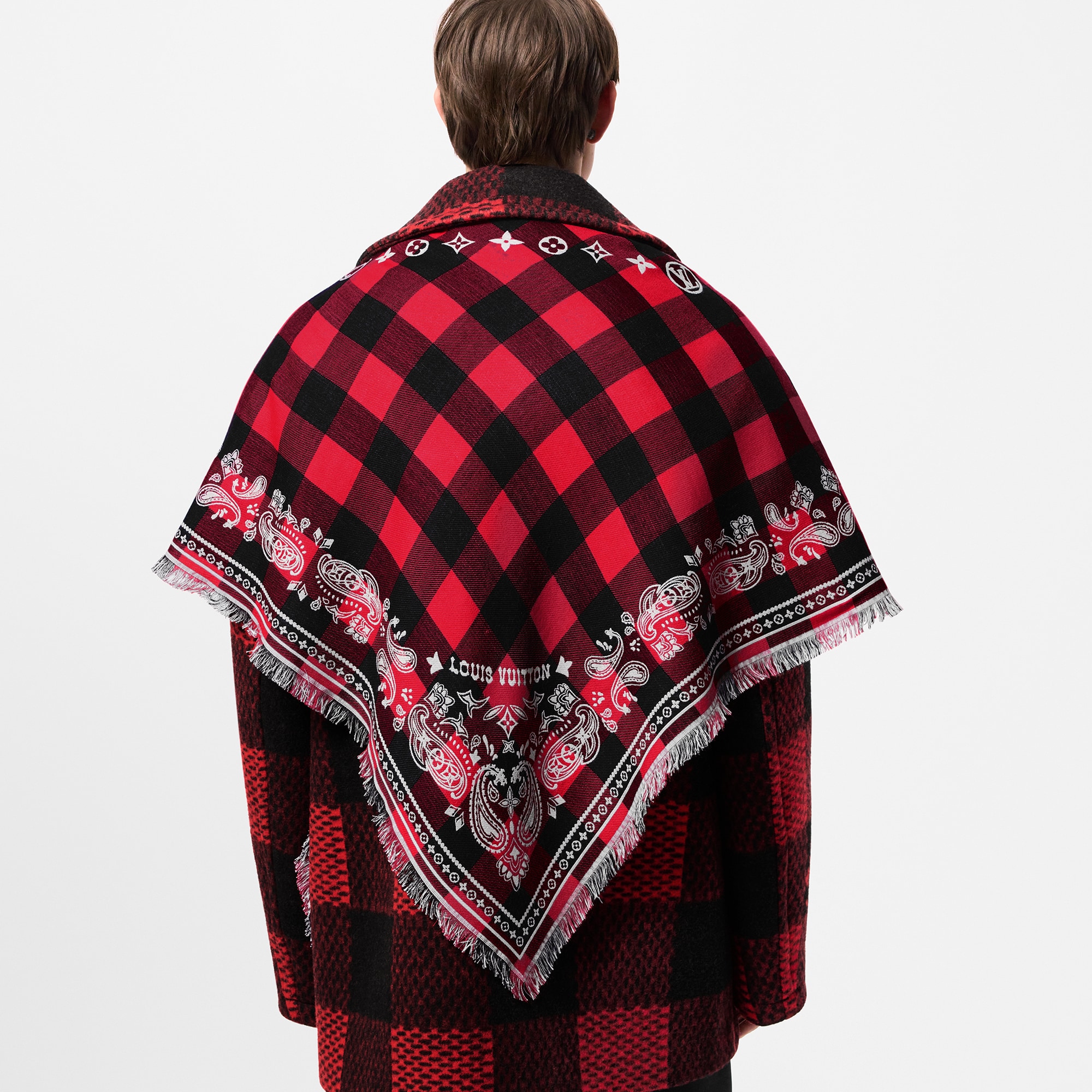 LOUIS VUITTON/ストール・ダミエバッファロー Damier Buffalo Stole S00 - Men - Accessories | LOUIS VUITTON ®